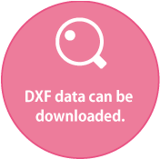DXF data can be downloaded.