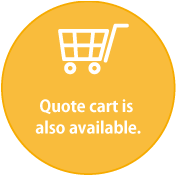 Quote cart is also available.